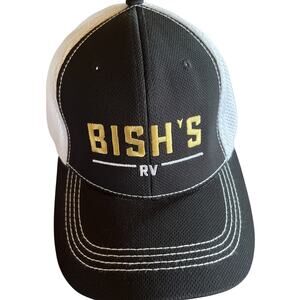 Bish's RV Two-tone Mesh Back Cap Unisex Adjustable Polyester